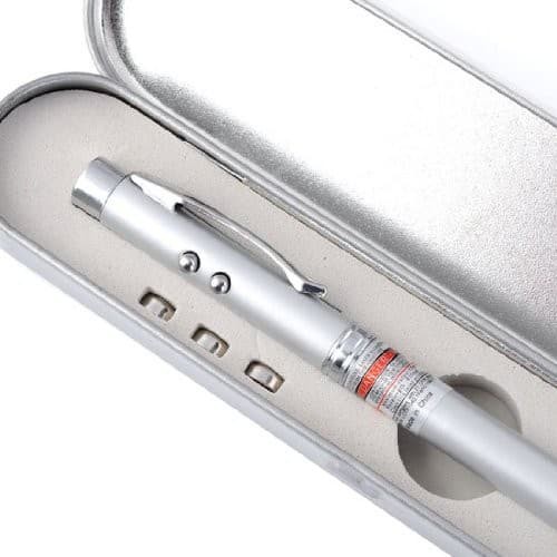 Pena Premium 5 in 1 Laser Pointer - Silver