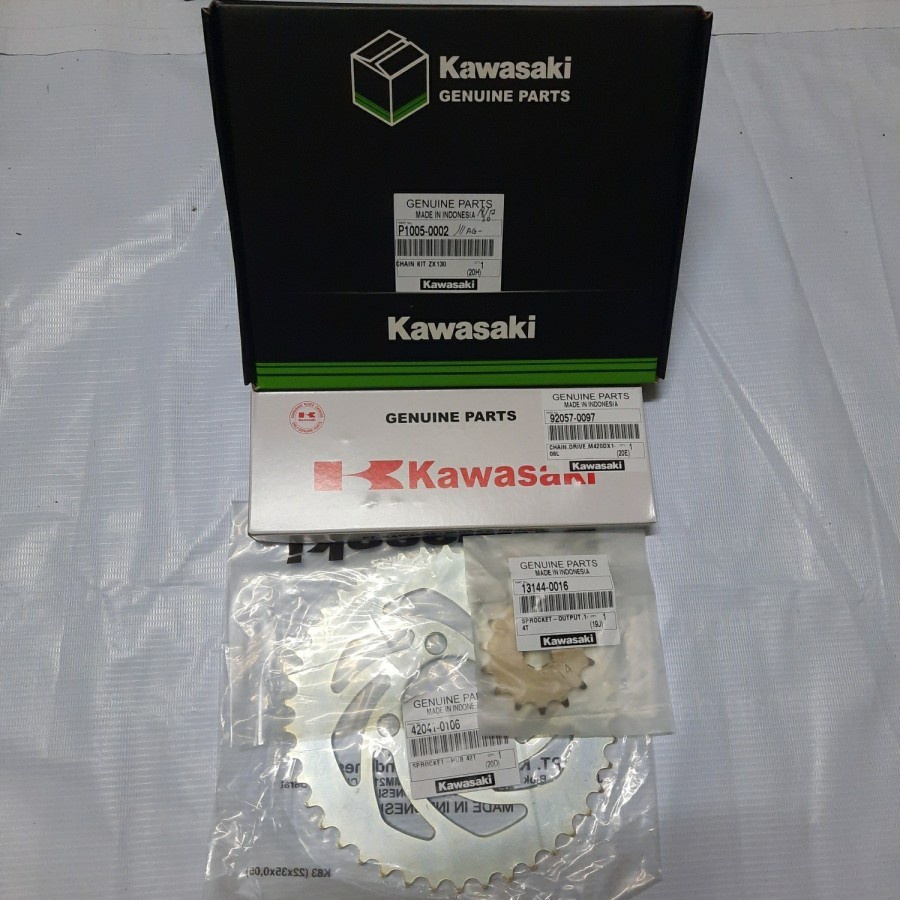 Gear Gir Set Kawasaki ZX130 Original Kawasaki