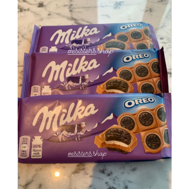 

Milka Oreo Chocolate Turkey / Coklat Milka Oreo Turki / Cokelat Impor