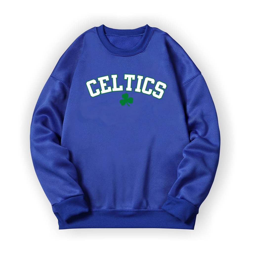 CELTICS Sweater Crewneck II CELTICS Basic Sweater II Sweatshirt Sz M - XL ( Pria &amp; Wanita / Anak &amp; Dewasa )