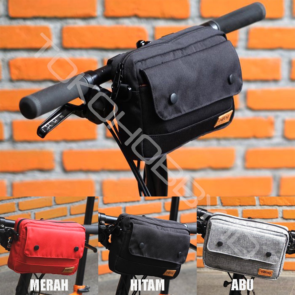  Tas  Handlebar Sepeda  Lipat  Seli Folding Bike Brompton 360 