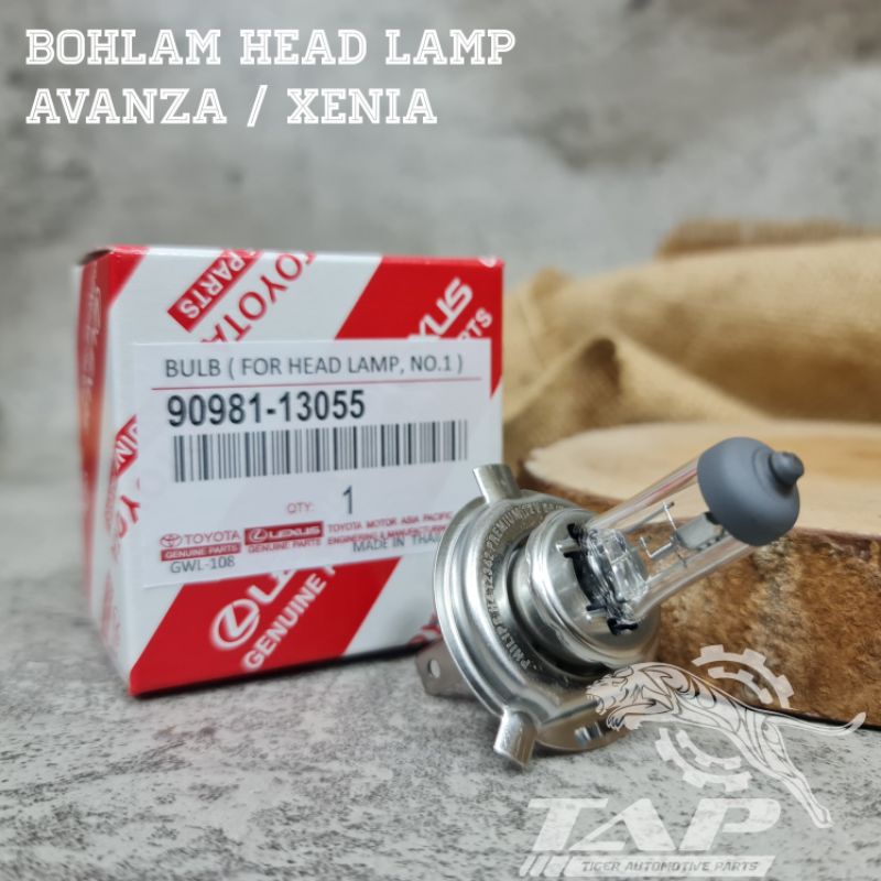 BOHLAM LAMPU DEPAN HEAD LAMP H4 AVANZA / XENIA / RUSH / TERIOS / INNOVA / CALYA / SIGRA