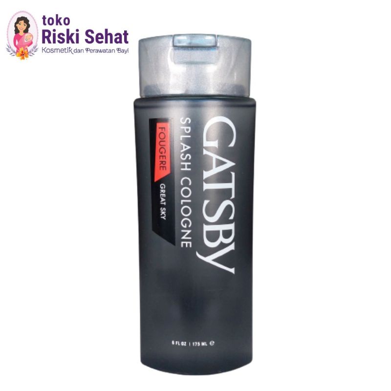GATSBY SPLASH COLOGNE MERAH FOUGERE GREAT SKY - PARFUM COWO LAKI