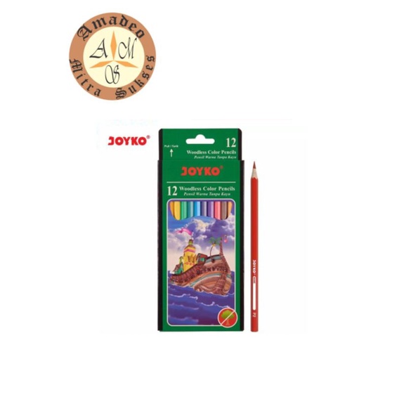 

Joyko Pensil 12 Warna