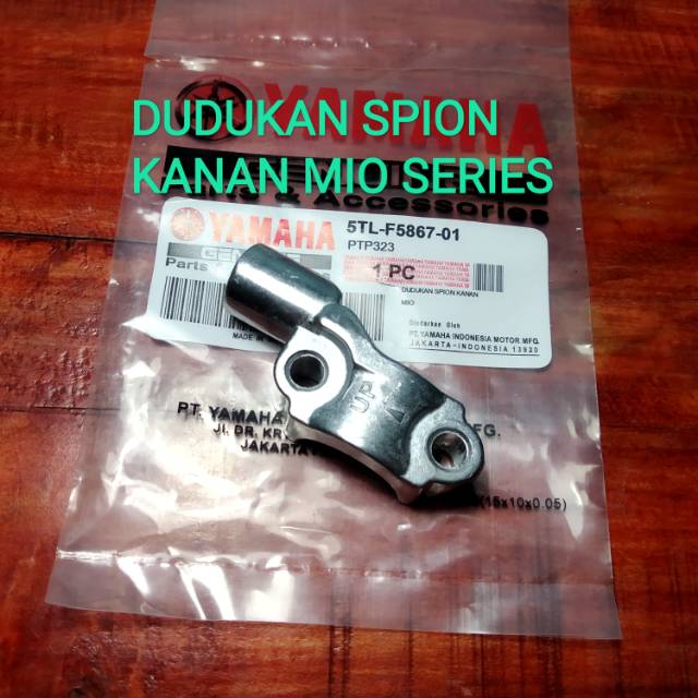 Dudukan spion kanan mio