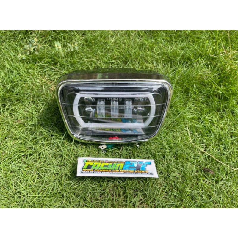 lampu depan LED 2004 oval daymaker RX king