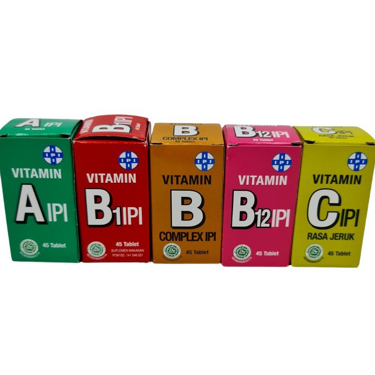 Vitamin IPI All Varian (A, B1, B Complex, B12, C)