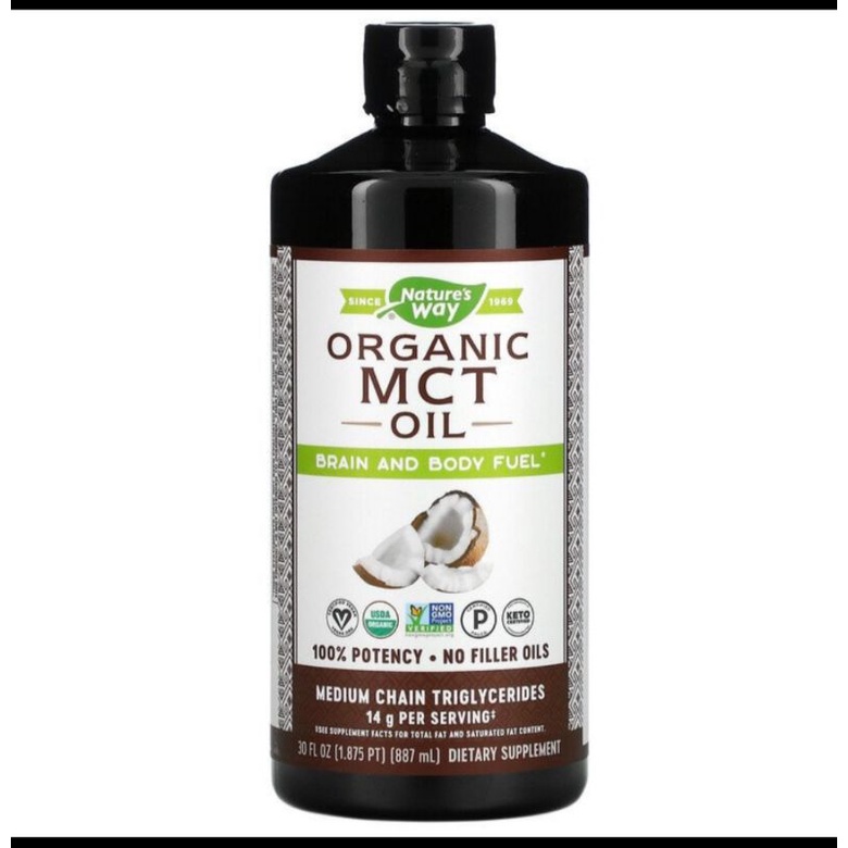 Nature's Way Organic MCT Oil  887ml