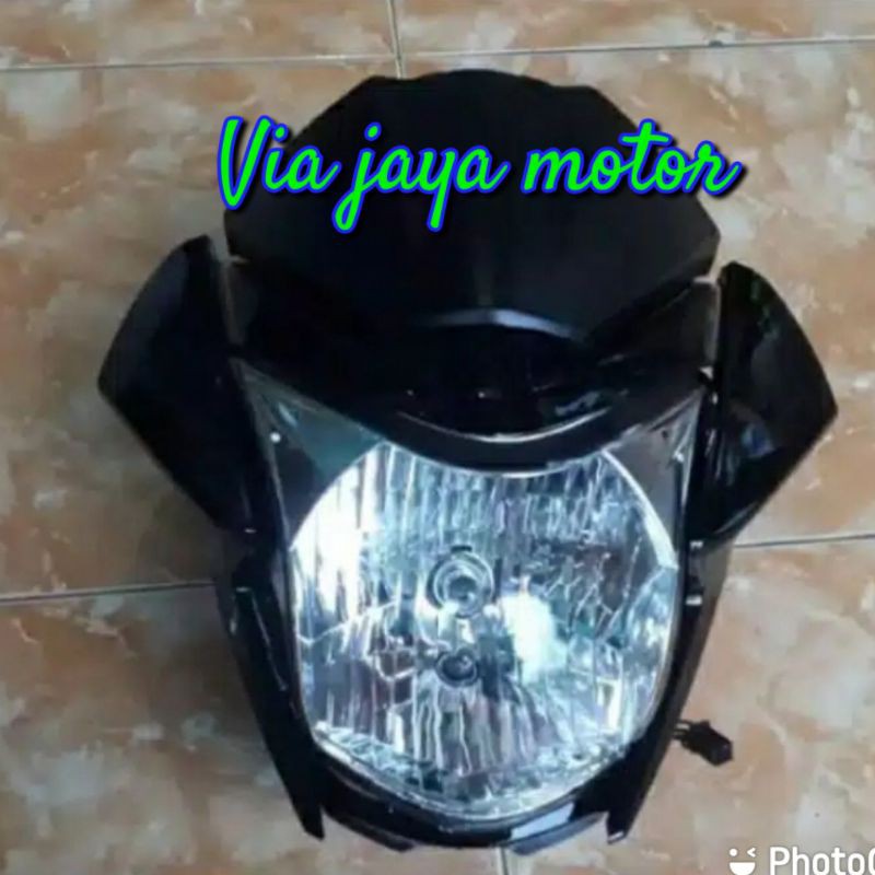 batok kepala set reflektor honda megapro new megapro mono