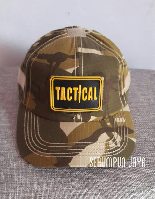 TOPI ARMY TACTICAL - TOPI + PATCH TACTICAL