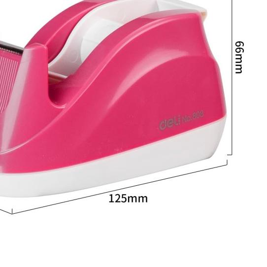 

♦ Deli E808 Tape Accessories/Tape Dispenser-Tape Dispenser Small-Pink ✴