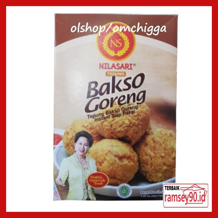 

Rytdhy- Nilasari Bakso Goreng 250 Gr || Tepung Bumbu Instan 7Utu7T-