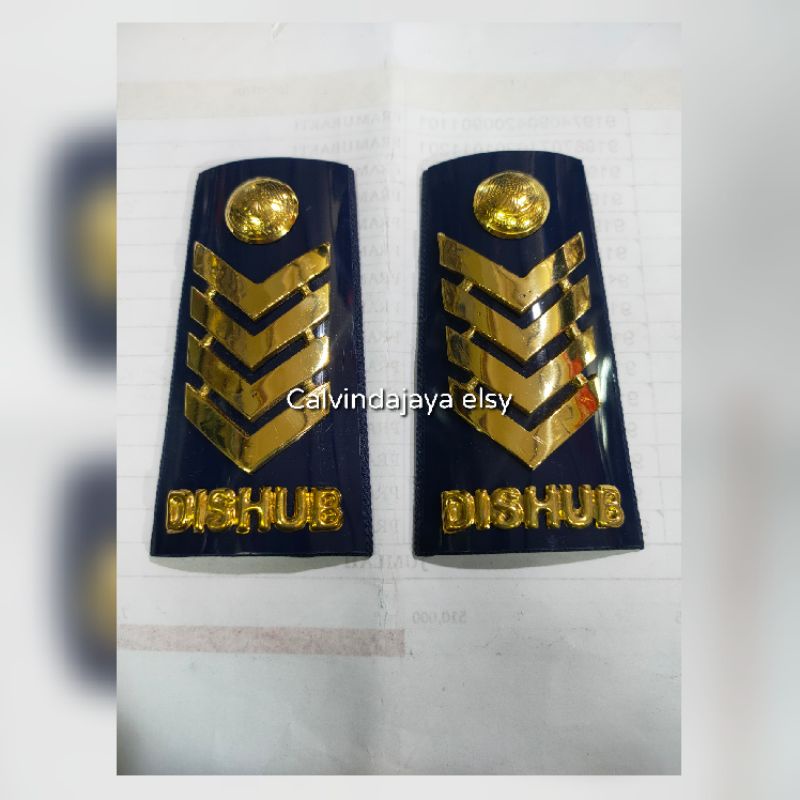 Tanda pangkat braso dishub