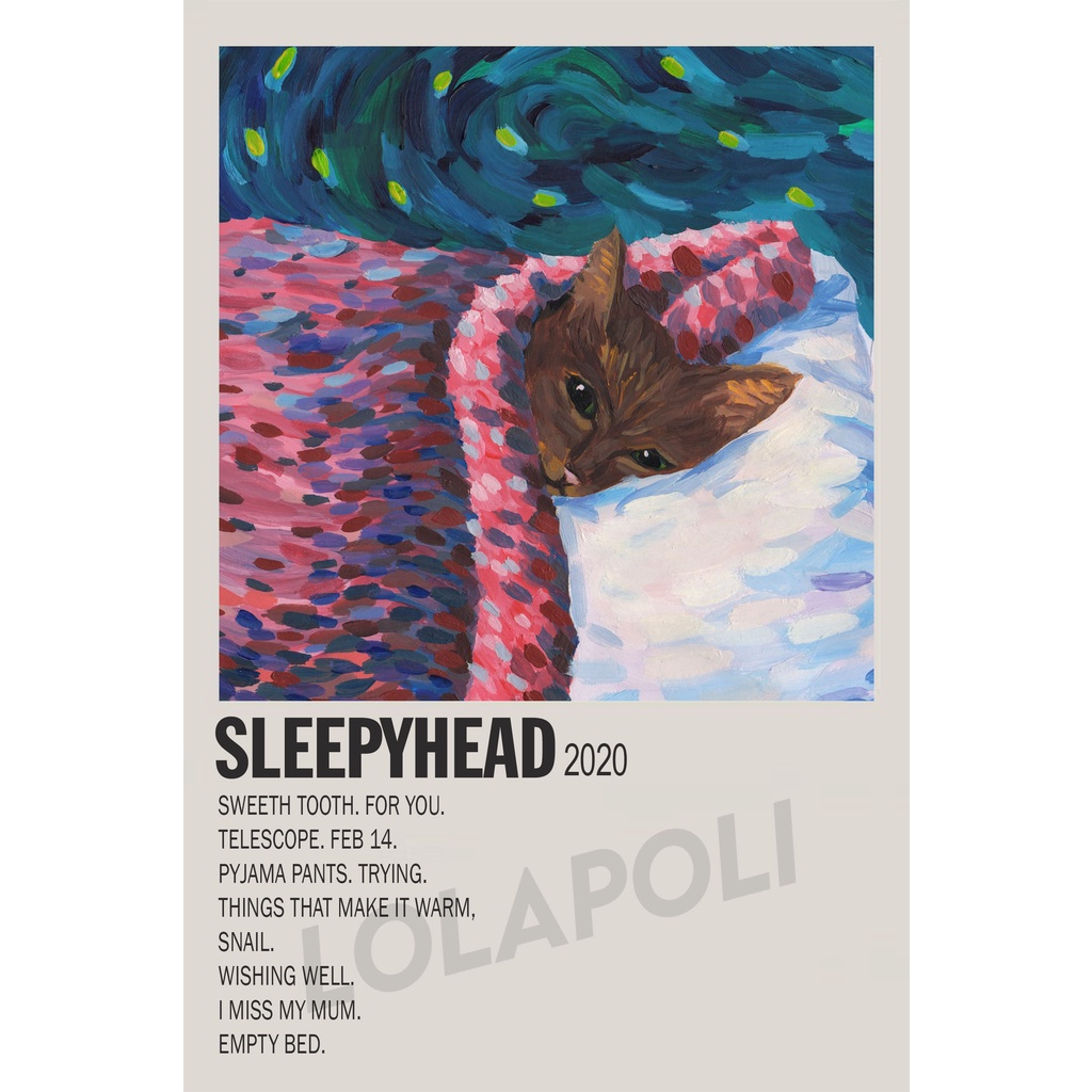 Poster Cover Album Sleepyhead - Cavetown