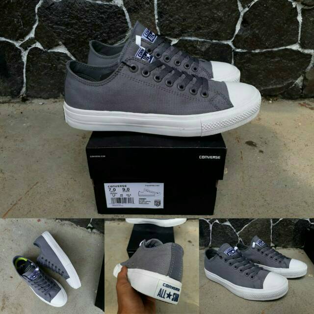 converse chuck taylor 2 grey