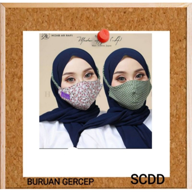 masker hijab arrafi