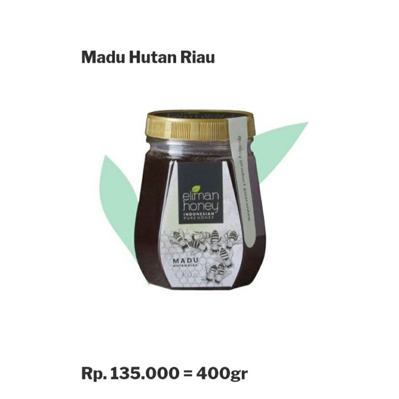 

Madu Hutan Riau El Iman