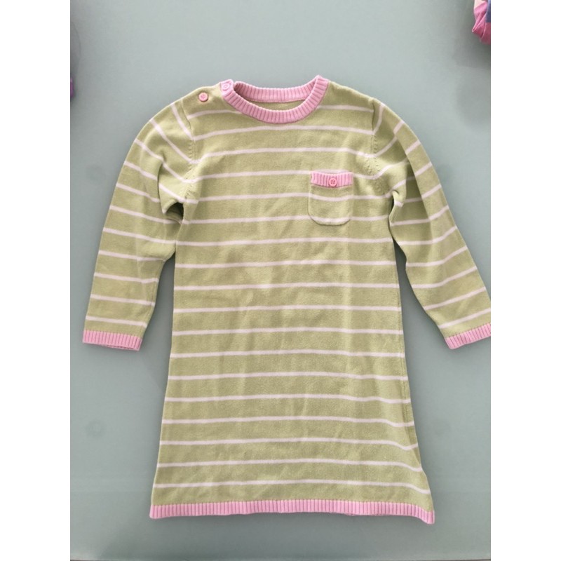 Preloved MARKS&SPENCER dress anak bahan rajut sz 2T