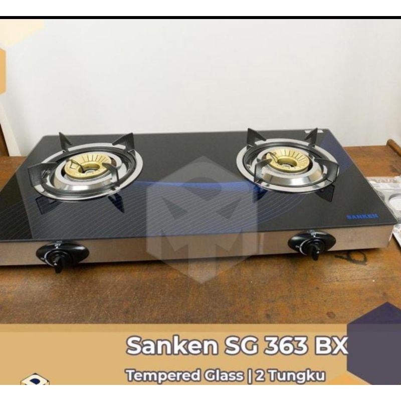 KOMPOR GAS SANKEN SG 363 BX KOMPOR KACA