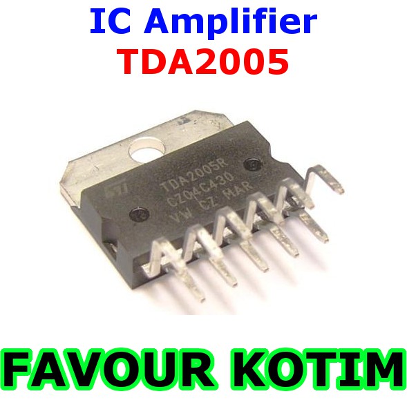 TDA2005 TDA 2005 IC POWER AMPLIFIER FVKOTIM