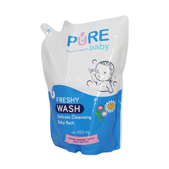 Pure baby Refill Wash Freshy Fruity 450 ml