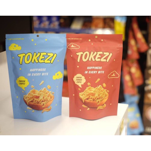 

Tokezi Cheese Chips/Keripik Keju TOKEZI CHIPS