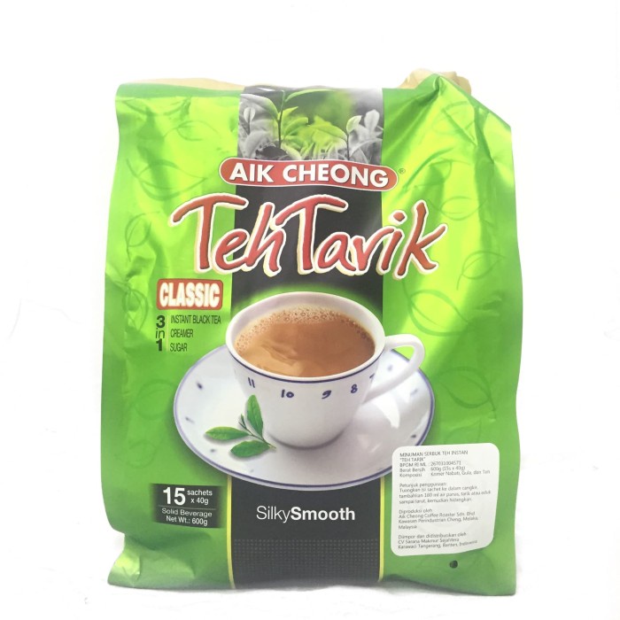 Bubuk Teh Aik Cheong Teh Tarik 3In1 Classic Teh Bubuk Shopee Indonesia