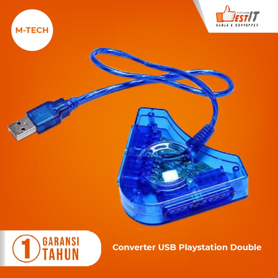 Converter USB to PS 2 Double For Gamepad / Stick PS2 To PS 3