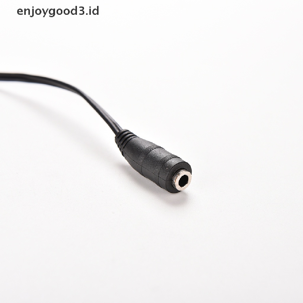 (Rready Stock) Adaptor Splitter Jack Audio 3.5 mm Female Ke 2 Male (ID)