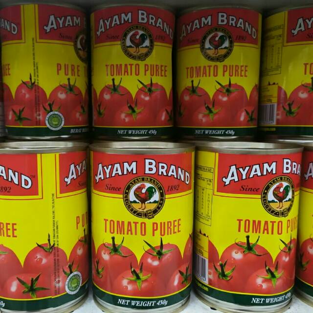 

Ayam brand tomato puree 160gr