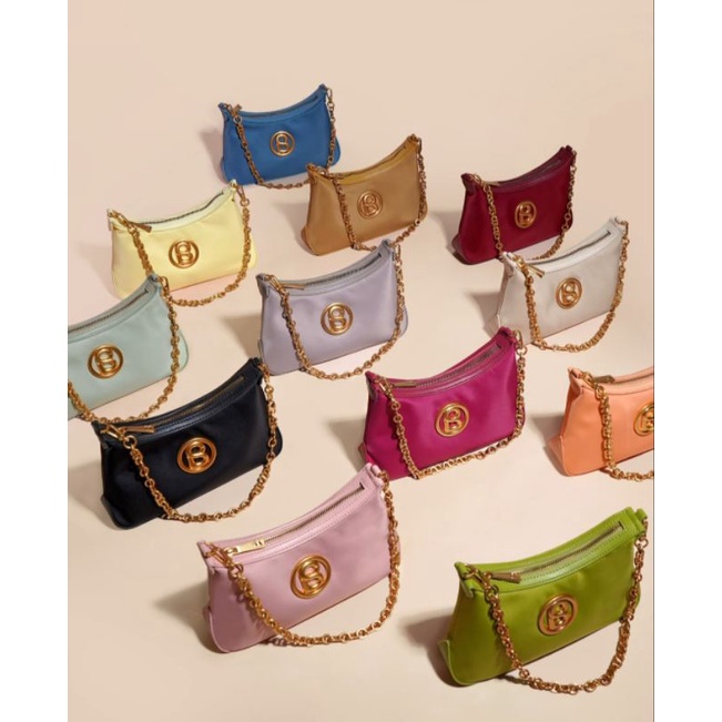 Ready Luana Nylon Bag Button Scarves