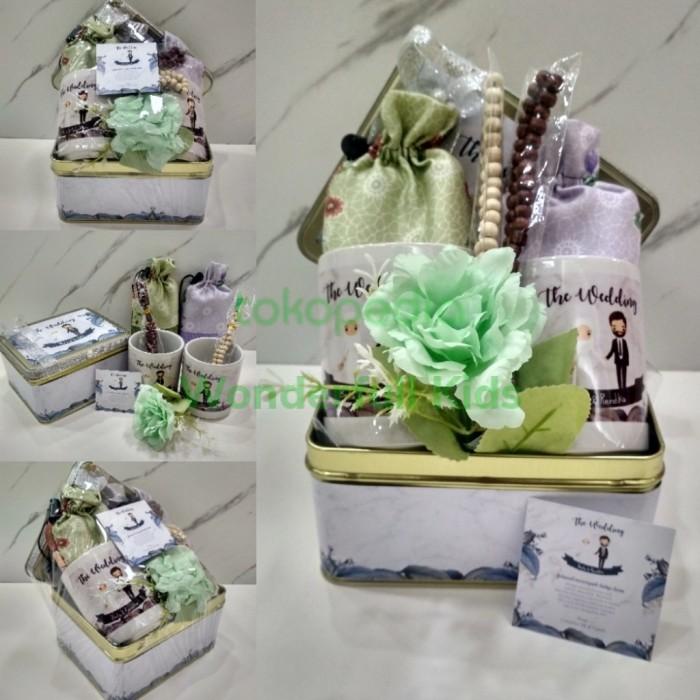 Hampers kado pernikahan couple/hadiah wedding/hadiah pernikahan islami