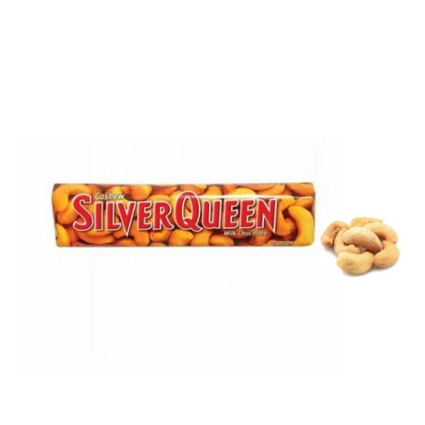 SILVERQUEEN 28 GRAM CASHEW ALMOND COKLAT DLIGHT SNACK