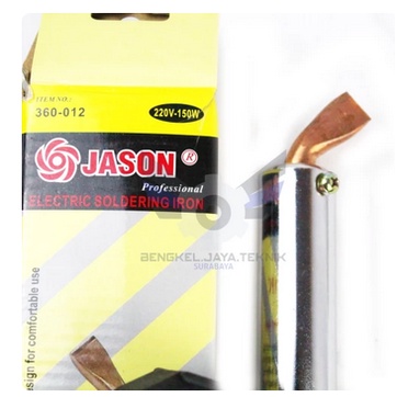 JASON Solder / Alat Patri Listrik 100 Watt - 300 Watt gg Kayu