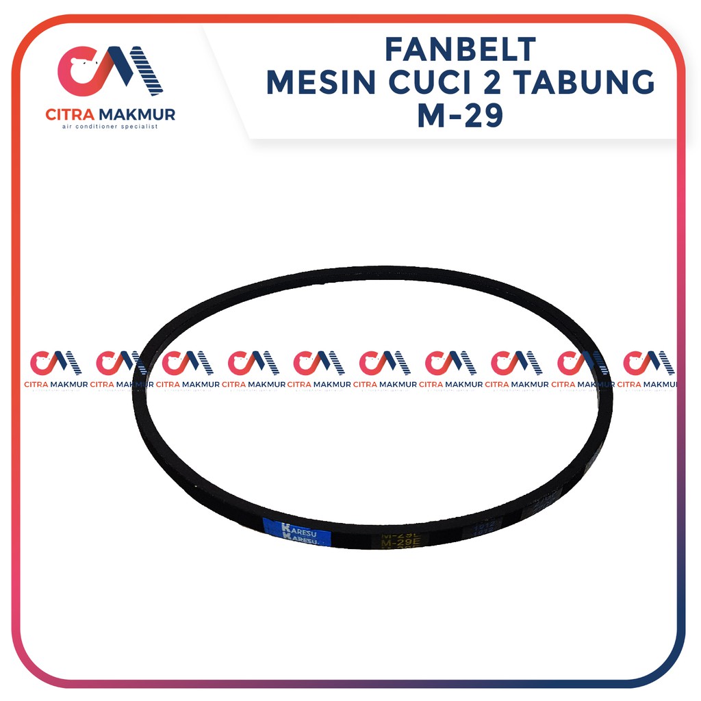 Vanbelt M29 Mesin Cuci TCL LG V Van Fan Belt Panbel Fanbelt Vbelt Pan M 29 o 700 o-700