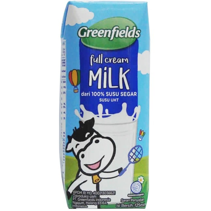 

Greenfields Uht Milk Full Cream 125Ml
