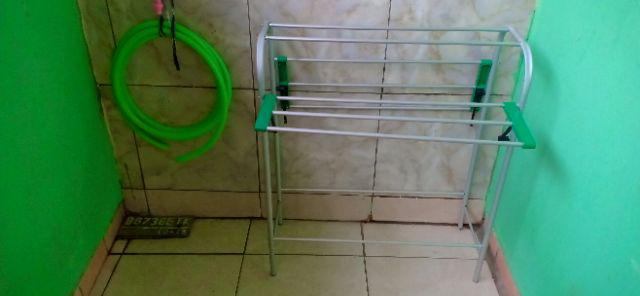Jemuran Handuk Aluminium Warna