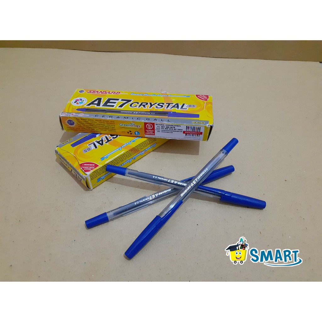 

STANDARD AE 7 CRYSTAL BIRU 0.5MM