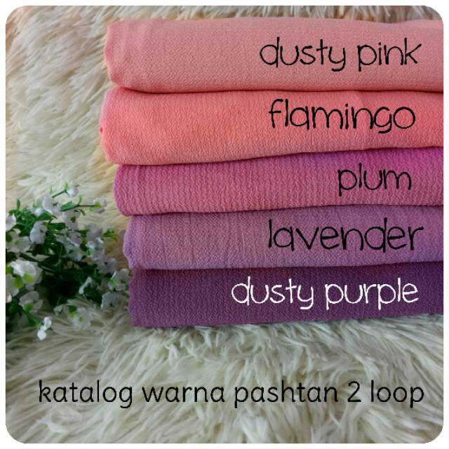 SALE LAST STOCK!! PASHTAN 2 LOOP bubble crepe