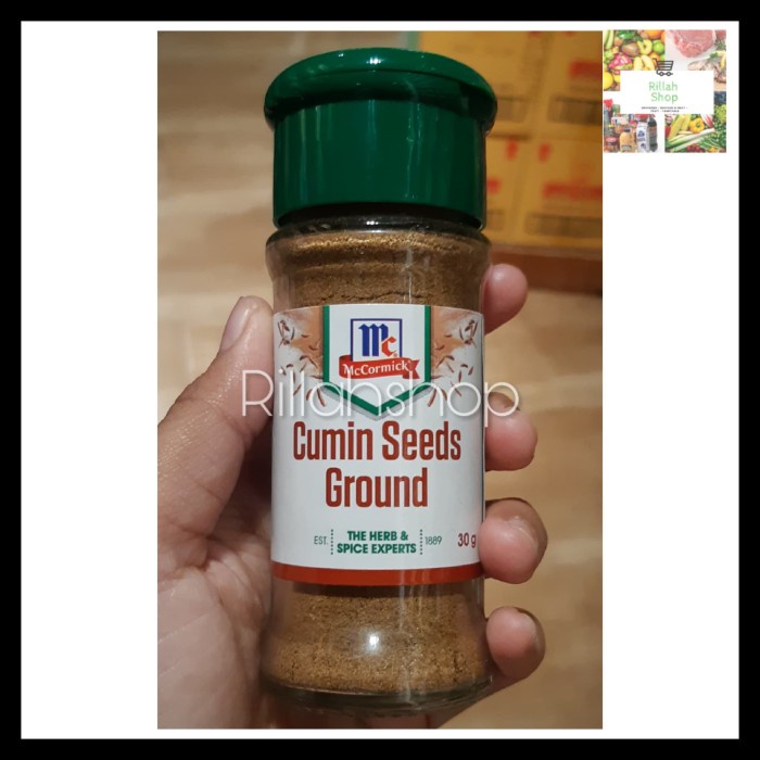 

CUMIN SEEDS GROUND MC CORMICK/JINTAN PUTIH BUBUK/JINTEN PUTIH 30 GRAM