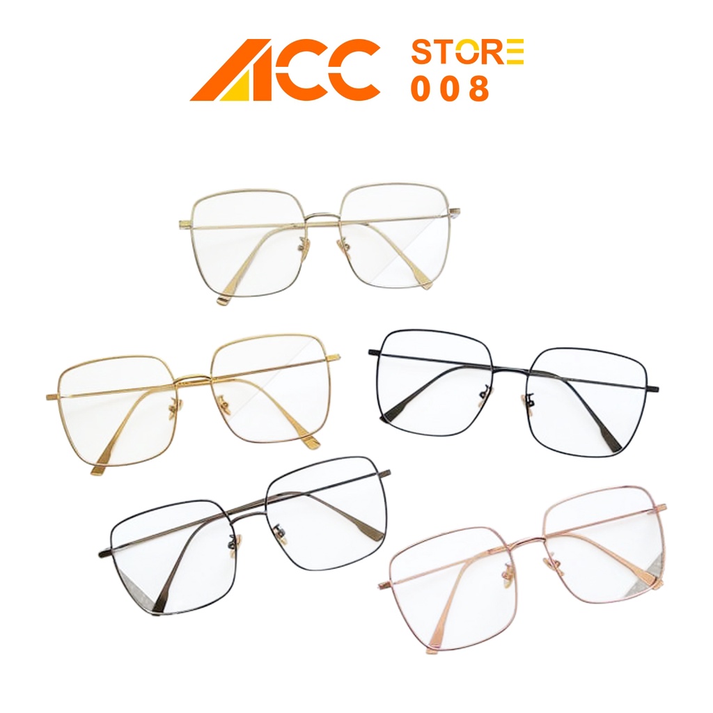 Kacamata Anti Radiasi Frame GF03  Wanita Korean Gaya Vintage Retro Pria / wanita Unisex ACC