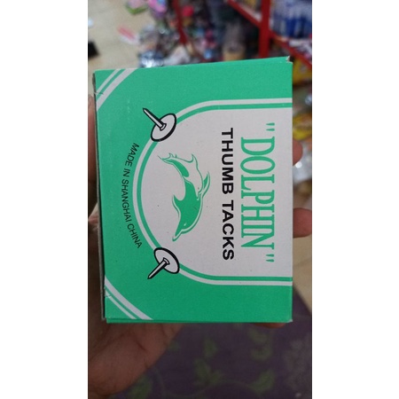 

(120gr) 10 pak paku pines thumb tacks four star