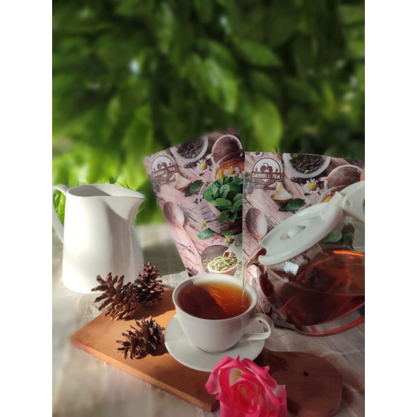 

Teh premium Da'rrell tea - isi 10 tea bag