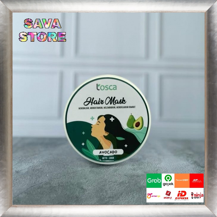 HAIR MASK CREAMBATH ALA SALON TOSCA MASKER RAMBUT PREMIUM - CREAMBATH RAMBUT ALA SALON