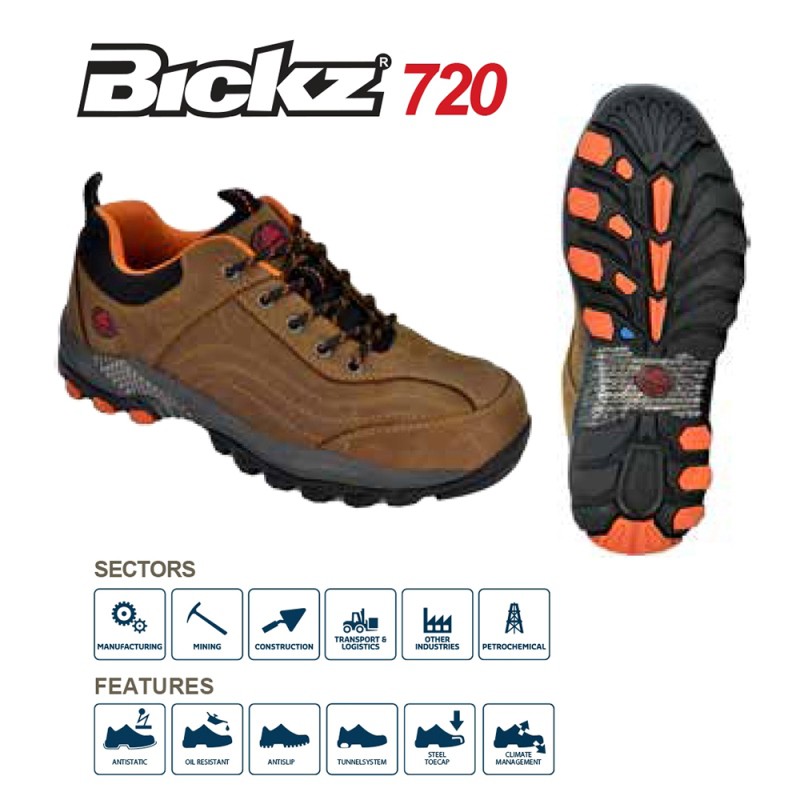 Sepatu Safety Bata Industrials BICKZ 720 Safety Shoes -Olive