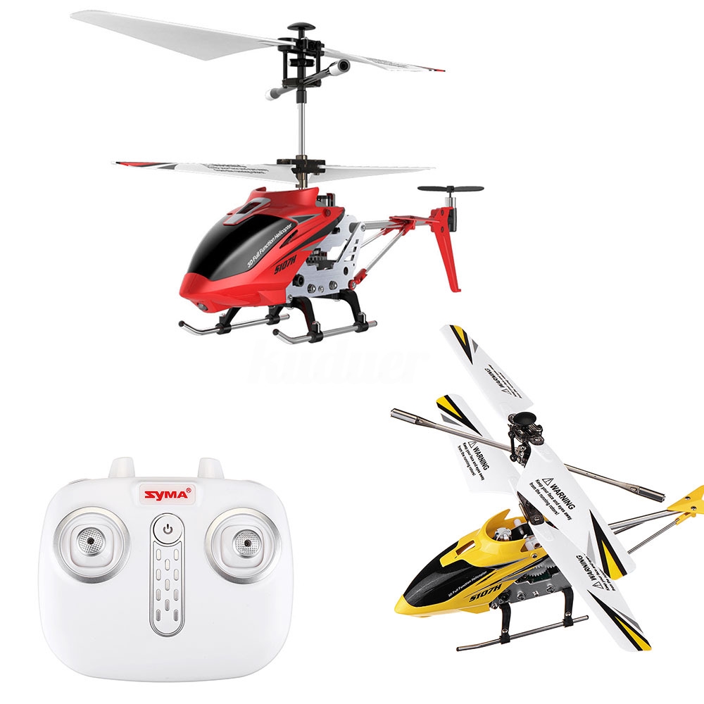 Original RC Helikopter Syma s107h 2.4G 3.5CH dengan Gyro