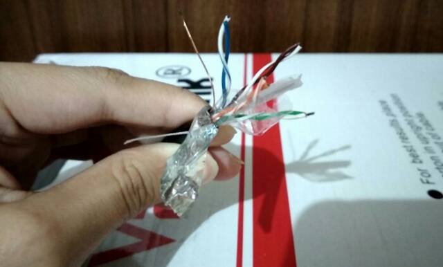 50 METER VASCOLINK KABEL  LAN OUTDOOR CAT6 HIGH SPEED 100/1000 Mbps
