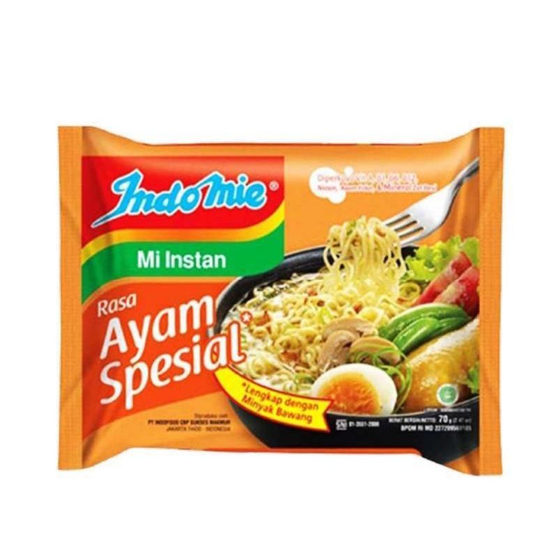 

INDOMIE AYAM SPESIAL 1'S MIE INSTAN KUAH NOODLES CHICKEN MAKANAN