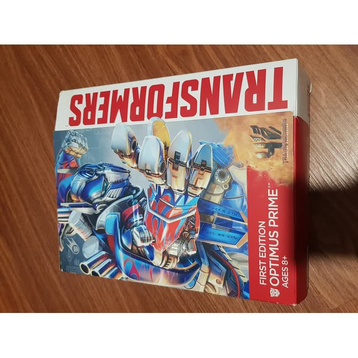 First Edition Optimus Prime Transformers AOE BIB