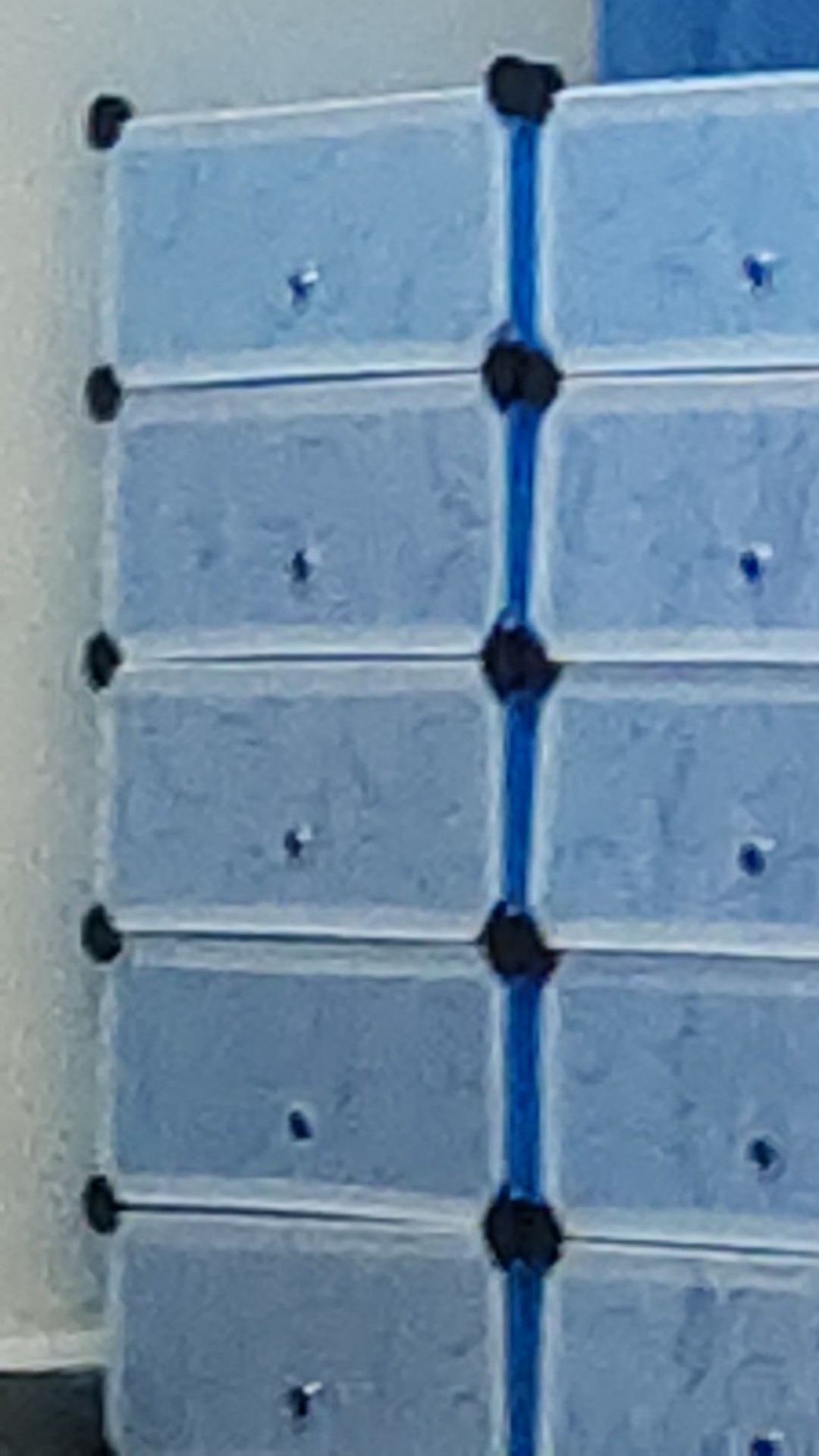 Rak Sepatu Plastik Rak Susun Serbaguna 5 Susun/pintu
